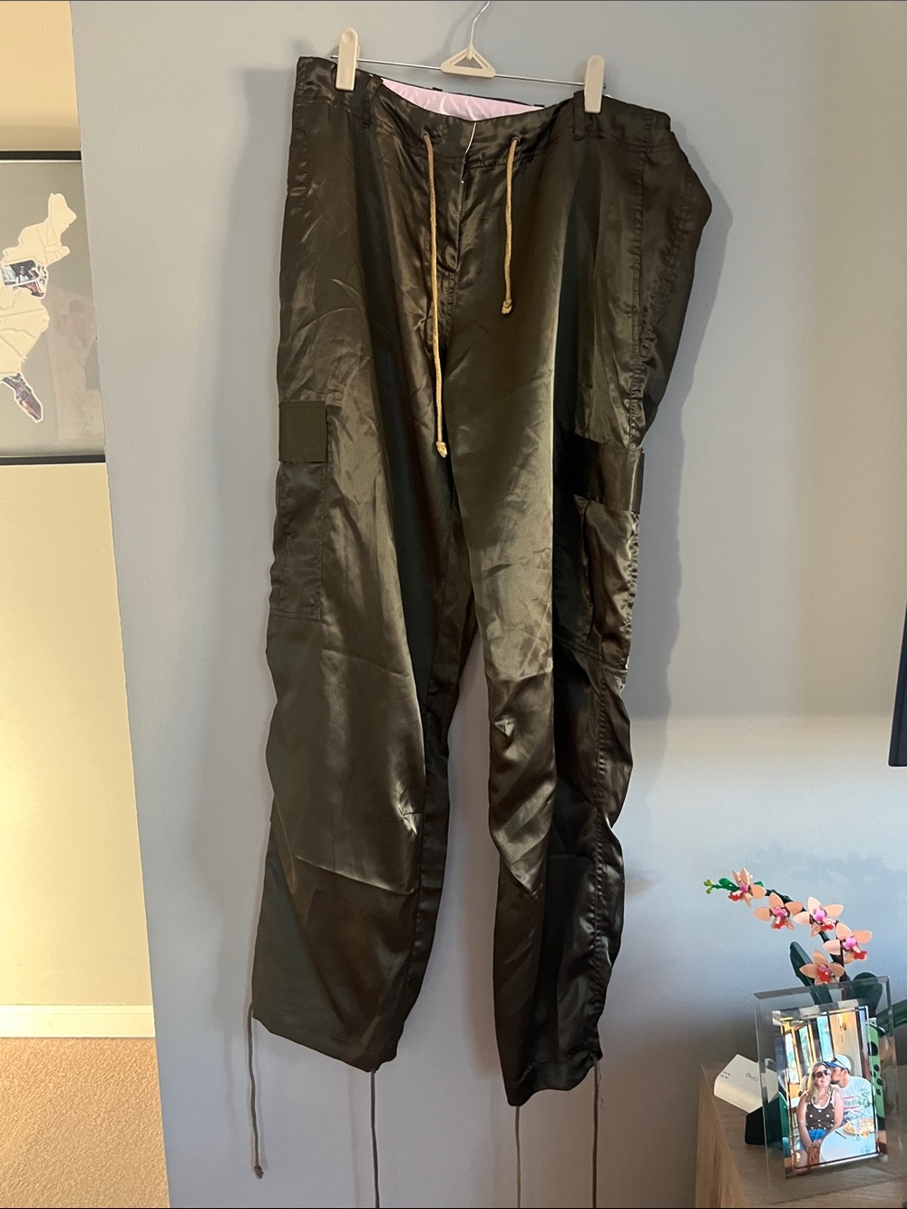Cargo Pants with Drawstring Waist